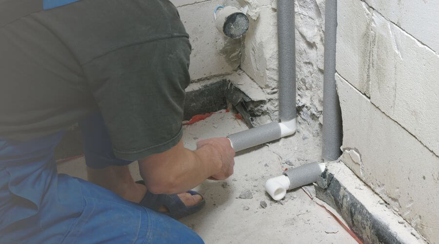 Expert burst pipe repair services in Maunie, IL